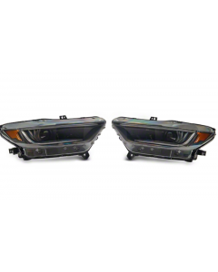 Raxiom 15-17 Ford Mustang 18-20 Mustang GT350 Right Headlight- Blk Housing (Smoked Lens) Box 2 of 2 buy in USA