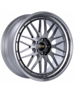 BBS LM 20x10.5 5x114.3 ET35 Diamond Black / Diamond Cut Lip Wheel PFS/Clip Required buy in USA