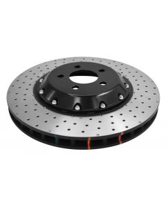 DBA 15-20 Ford Mustang GT Perf Package (380mm Front Rotor) Front 5000 Series Drilled Rotor w/Blk Hat buy in USA