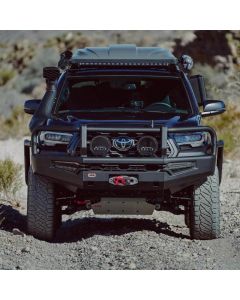 ARB 16-23 Toyota Tacoma Summit MKII Bumper Kit w/ LED Fog Lights & Winch Install Kit - Black buy in USA