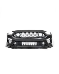 2018-2022 Ford Mustang MACH1 Conversion Bumper Kit with Upper Grille LED Lights buy in USA