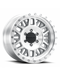 Raceline 951MC Ryno 17x8.5in / 6x139.7 BP / 0mm Offset / 106.1mm Bore - Machined Wheel buy in USA