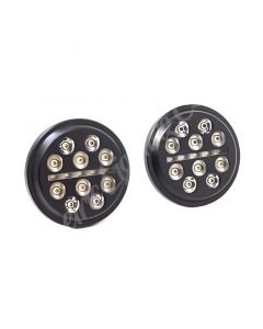 Letric Lighting 4.5in Black Buck-Shot Indian buy in USA