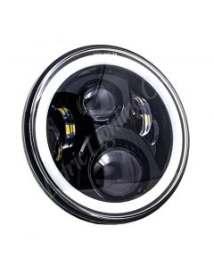 Letric Lighting 7in Led W/Full Halo Blk buy in USA