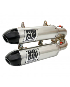 Big Gun 15-23 Polaris RZR XP 1000/RZR XP 4 1000 EXO Stainless Dual Slip On Exhaust buy in USA