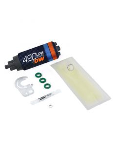 Deatschwerks DW420 Series 420lph In-Tank Fuel Pump w/ Install Kit For Miata 89-93 buy in USA