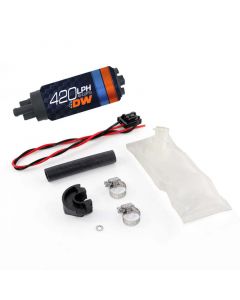 Deatschwerks DW420 Series 420lph In-Tank Fuel Pump w/ Install Kit For 94-02 Nissan S14/S15 buy in USA