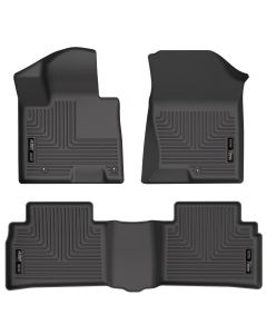 Husky Liners 2022 Hyundai Tucson Excl. Hybrid Weatherbeater Black Front & 2nd Seat Floor Liners buy in USA