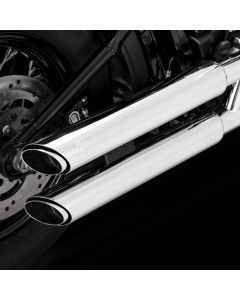 Vance & Hines 18-22 Harley Davidson Softail Twin Slash S/OS PCX Slip-On Exhaust - Chrome buy in USA