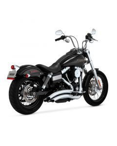 Vance & Hines HD Dyna 06-17 Big Radius 2-2 Chrome PCX Full System Exhaust buy in USA