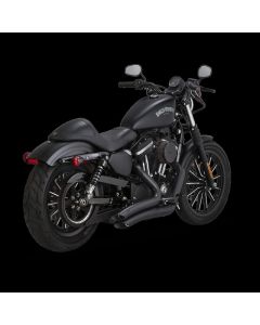 Vance & Hines HD Sportster 14-22 Big Radius 2-2 Black PCX Full System Exhaust buy in USA