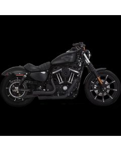 Vance & Hines HD Sportster 04-22 Mini Grenades Black PCX Full System Exhaust buy in USA