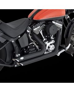 Vance & Hines HD Softail 12-17 Shortshots Staggered PCX Full System Exhaust buy in USA