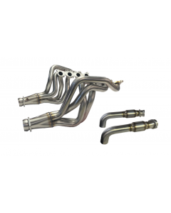 Kooks 2024 Ford Mustang GT V8 5.0L 1-7/8in SS Headers w/ GREEN Catted Connection Pipe buy in USA