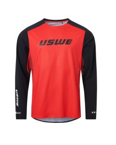 USWE Lera Off-Road Jersey Adult Flame Red - XS buy in USA