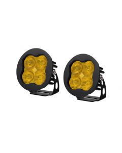 Diode Dynamics SS3 LED Pod Sport - Yellow SAE Fog Round (Pair) buy in USA