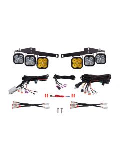 Diode Dynamics 17-20 Ford Raptor SS3 LED Fog Light Kit - Yellow Pro buy in USA