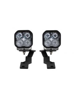 Diode Dynamics 16-21 Toyota Tacoma Pro SS3 LED Ditch Light Kit - White Combo buy in USA