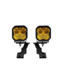 Diode Dynamics 16-21 Toyota Tacoma Pro SS3 LED Ditch Light Kit - Yellow Combo buy in USA