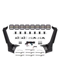 Diode Dynamics Jeep JL SS5 Pro CrossLink Windshield - White Combo Lightbar Kit buy in USA