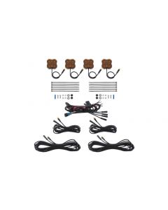 Diode Dynamics Stage Series Single Color LED Rock Light - Amber M8 (4-pack) buy in USA