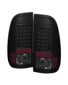 Xtune Ford Super Duty 08-15 LED Tail Lights Black Smoke ALT-JH-FS08-LED-BKSM buy in USA