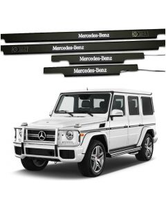 W463 W461 G55 G65 G63 G500 G Wagon G class Mercedes-Benz Entrance mouldings LED Illuminated Door Sills Interior Trims buy in USA