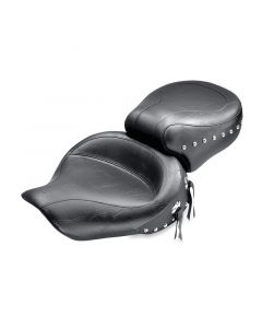 Mustang 91-05 Harley Dyna Wide Touring 1PC Seat - Black buy in USA