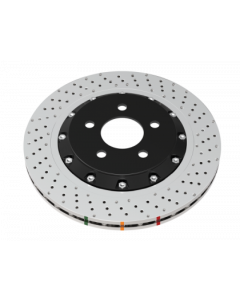 DBA 15-18 BMW M3 (w/Iron Rotors) Front 5000 Series Cross Drilled Rotor w/Silver Hat buy in USA