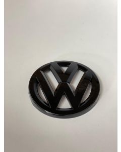 Exon Gloss Black VW Grille & Trunk Badge Emblem Overlay Combo for VW Golf MK6 GTI R buy in USA