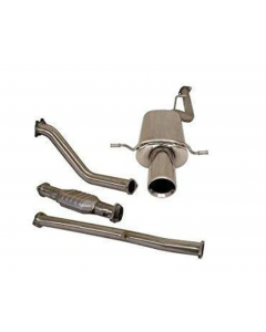 Turbo XS 02-07 WRX/STI Catted Standard Muffler Turboback Exhaust buy in USA