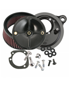 S&S Cycle 01-15 Fuel-Injector Softail Models Stealth Air Cleaner Kit w/o Cover buy in USA