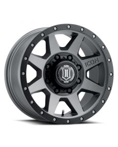 ICON Rebound 17x8.5 8x6.5 13mm Offset 5.25in BS 121.4mm Bore Titanium Wheel buy in USA