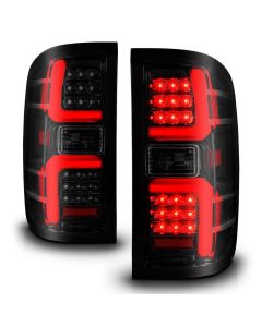 ANZO 15-19 Chevrolet Silverado 2500 HD/3500 HD LED Taillight w/ Sequential Black Housing/Smoke Lens buy in USA