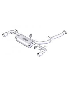 Borla 03-09 Mazda RX-8 1.3L Single Round Rolled Angle-Cut Cat-Back Exhaust buy in USA