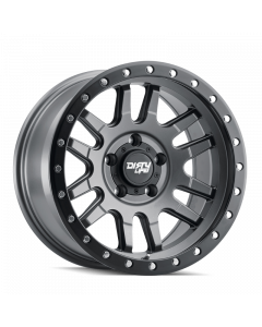 Dirty Life 9309 Canyon Pro 17x9/5x127 BP/-12mm Offset/71.5mm Hub Satin Graphite Wheel - Beadlock buy in USA