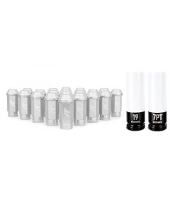 Mishimoto Aluminum Locking Lug Nuts 1/2 X 20 23pc Set Silver buy in USA