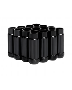 BLOX Racing 12-Sided P17 Tuner Lug Nuts 12x1.5 - Black Steel - Set of 16 buy in USA