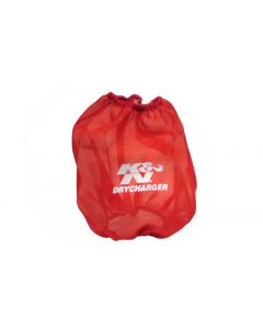 K&N Round Tapered Drycharger Air Filter Wrap Red 7.5in Base ID x 5in Top ID x 7.5in H buy in USA