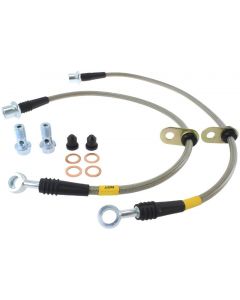 StopTech 94-99 Toyota Celica Front Stainless Steel Brake Lines buy in USA