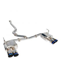 Remark 2015+ Subaru WRX/STi 4in Quad Cat-Back Exhaust Titanium Stainless Non-Resonated buy in USA