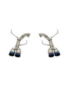 Remark 11-14 Subaru WRX/STI GR (GV) Sedan Axle Back Exhaust w/Burnt Stainless Steel Single Wall Tip buy in USA