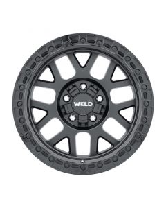 Weld Off-Road W104 17X9.0 Cinch 6X135 6X139.7 ET00 BS5.00 Satin Black Gloss Black 106.1 buy in USA