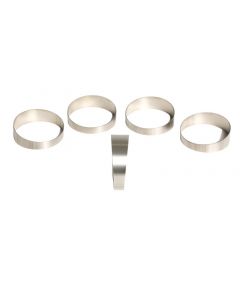 Ticon Industries 6in 45 Degree 1D/6in CLR Tight Radius 1mm Wall Titanium Pie Cuts - 5pk buy in USA