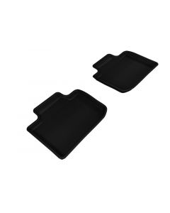 3D MAXpider 2014-2020 Lexus IS Kagu 2nd Row Floormats - Black buy in USA