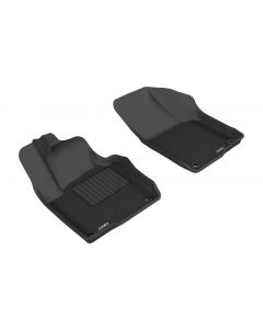 3D MAXpider 2011-2018 Volkswagen Jetta Sedan Kagu 1st Row Floormat - Black buy in USA