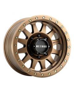 Method MR304 Double Standard 17x8.5 0mm Offset 8x170 130.81mm CB Method Bronze Wheel buy in USA