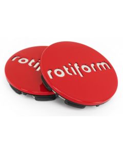 Rotiform Centre Cap Red *Ltd. Edition* (Red w. Chrome Logo) buy in USA