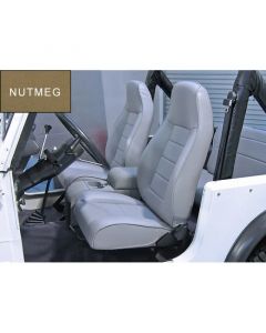 Rugged Ridge High-Back Front Seat Reclinable Nutmeg 76-02 CJ&Wran buy in USA