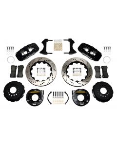 Wilwood AERO4 Rear P-Brake Kit 14.00in Drilled 2005-2014 Mustang buy in USA